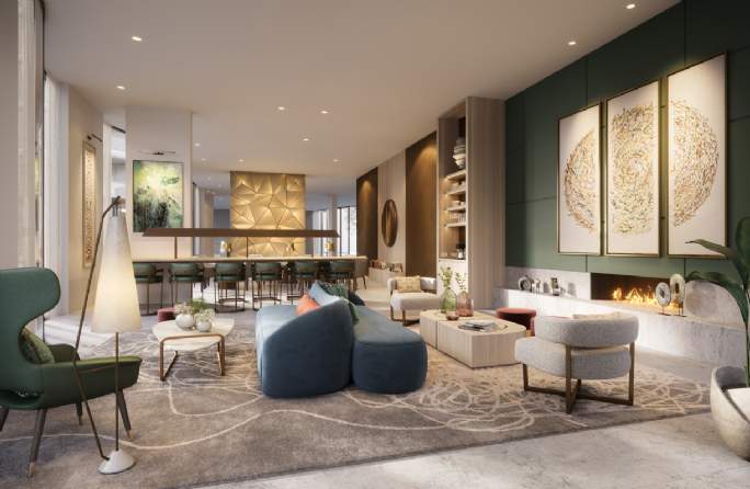 Residents Lounge CGI Residents Lounge CGI