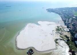 Coastal Land with Seabed in Malacca